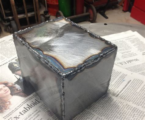 welded metal box|metal box welding.